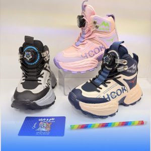 کفش اسپرت ساقدار بچگانه HOOK ضدآب با زیره طبی