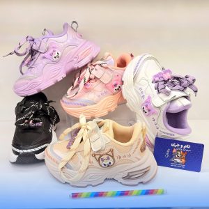 کفش اسپرت ساقدار بچگانه کرومی ضدآب با کیفیت تضمینی، مناسب زمستان