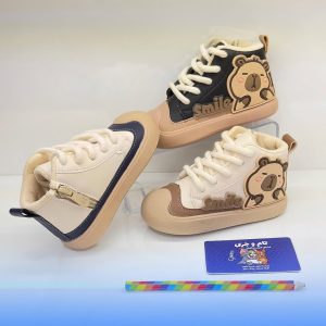 کفش اسپرت ساقدار بچگانه خرسی ضدآب با کیفیت تضمینی، سبک و انعطاف‌پذیر