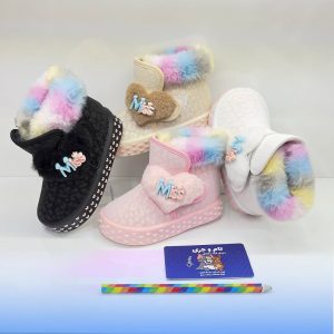 نیم‌بوت دخترانه ضدآب با کیفیت تضمینی، سبک و راحت